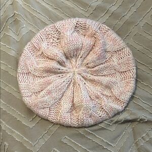 Forever 21 Light Pink Knit Hat